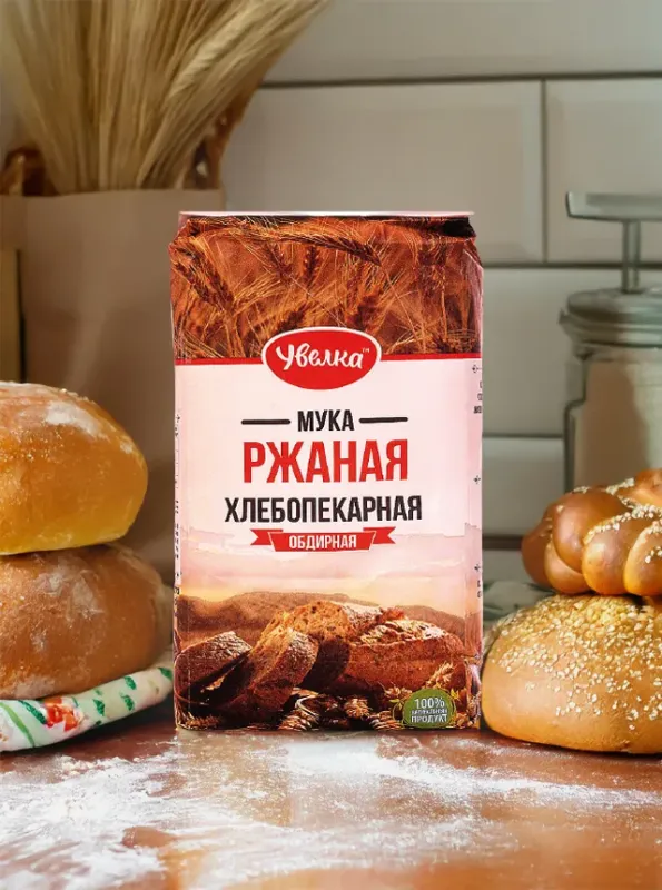 "УВЕЛКА" Мука ржаная 1,9кг