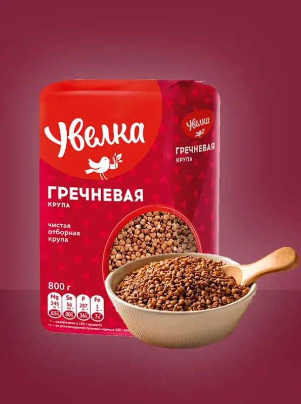 "УВЕЛКА" Гречневая крупа 800г