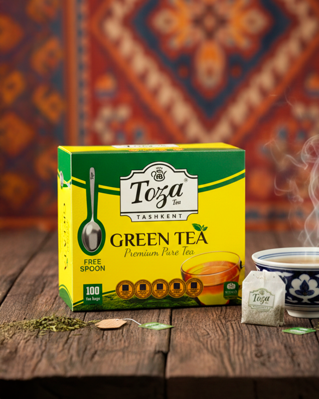 TOZA ko'k choyi 100 paket