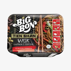 Лапша Big Bon WOK Говядина 85 г