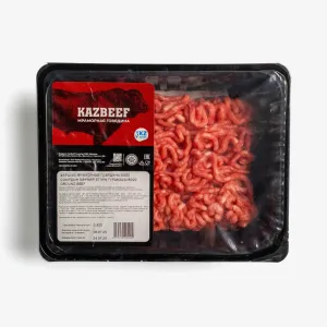 Фарш KazBeef из мраморной говядины охлажденный 80/20 400 г